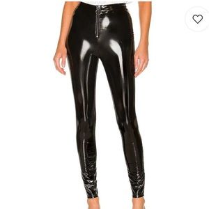 LPA revolve patent faux leather pants